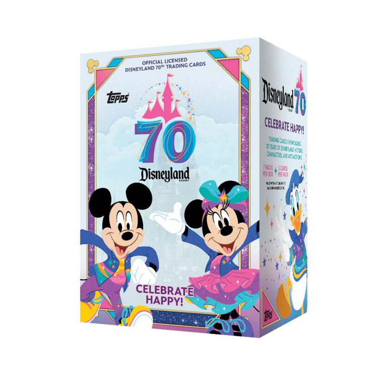 Topps Disneyland 70th Anniversary Trading Card Value Box