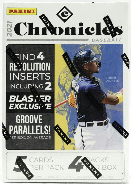 Aussie Card Essentials 21 Panini Chronicles Baseball Blaster Box