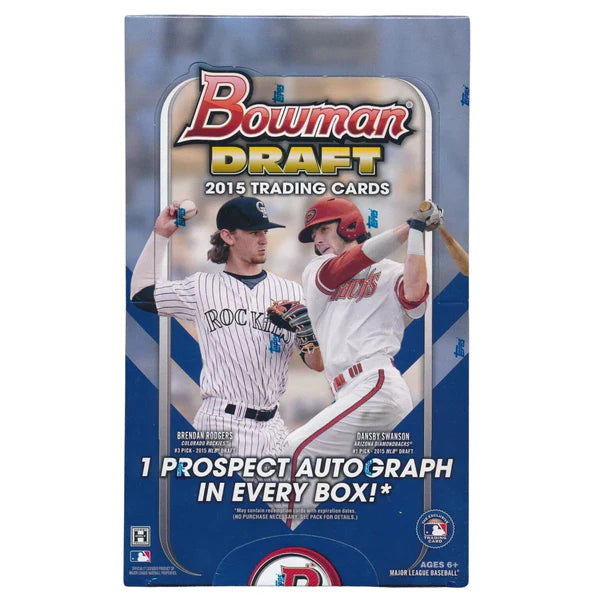 2015 Bowman Draft Picks Baseball Cards Hobby Box