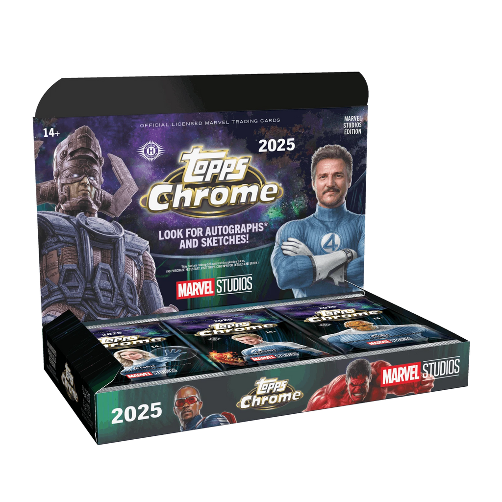 Topps 2025 Marvel Studios Chrome Hobby Box