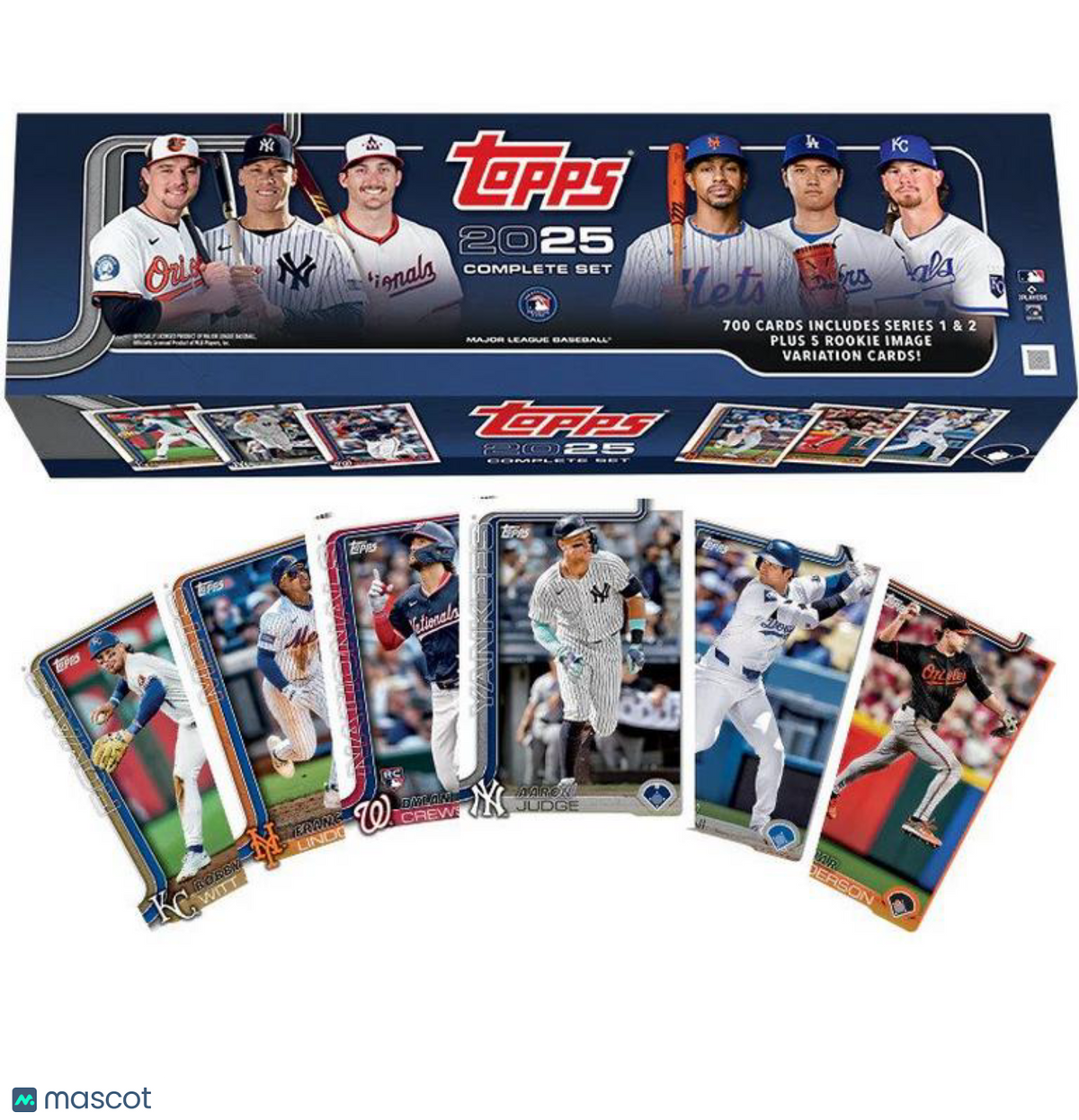 Topps 2025 MLB Baseball Trading Cards Complete Set