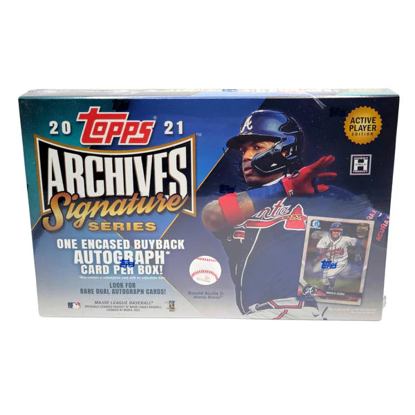 2021 Topps Archives Signature Series Baseball Hobby Box