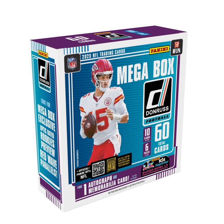Panini 2025 Donruss Football Mega Box
