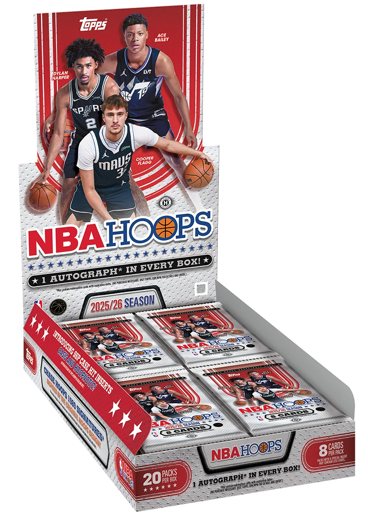 2025-26 Topps NBAHoops Basketball Hobby Box