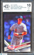 Aaron Judge 2017 Topps Rookie RC Factory Set #287 BCCG 10 New York Yankees