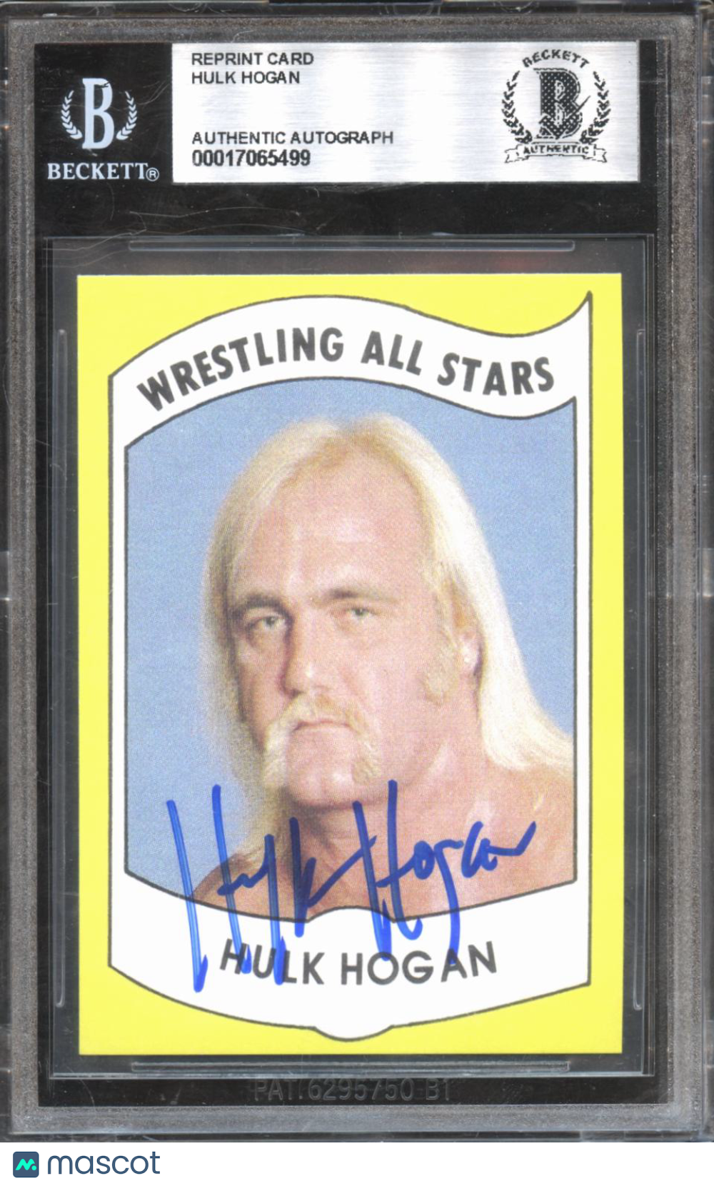 Hulk Hogan Wrestling All Stars Auto Autograph Custom WWE Wrestling BGS Authentic
