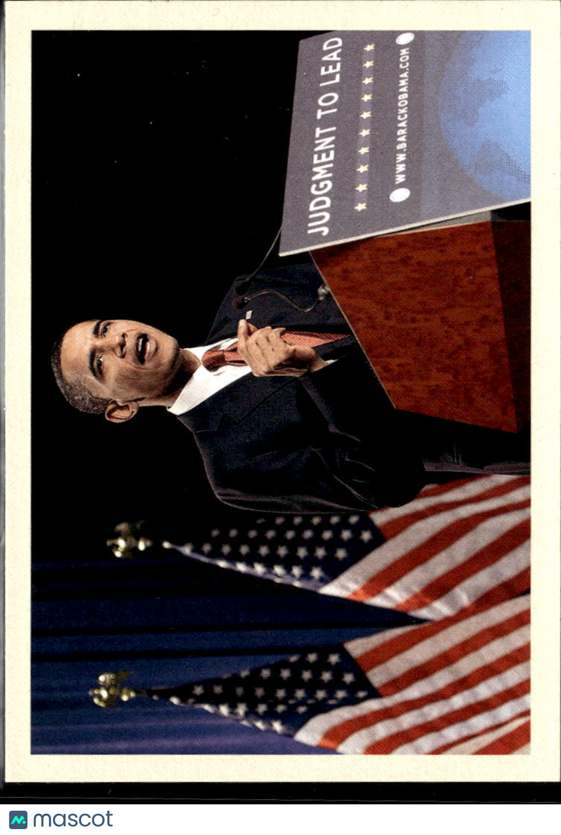 Barack Obama 2009 Upper Deck Philadelphia Football Card President #316