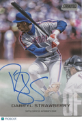 Darryl Strawberry 2018 Stadium Club On Card Auto Autograph New York Mets