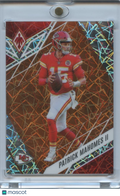 Patrick Mahomes II 2022 Phoenix Orange Lazer Prizm Kansas City Chiefs 11/75