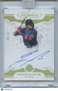 Ronald Acuna Jr. 2019 Flawless On Card Auto Autograph Atlanta Braves 8/10