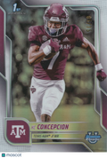 KC Concepcion 2025 Bowman Chrome 1st White Refractor RC Texas A&M 5/15