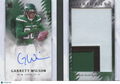 Garrett Wilson 2022 Origins Auto Autograph Patch Booklet RC New York Jets 38/49