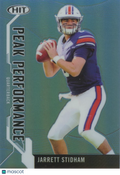 Jarrett Stidham 2019 SAGE HIT Platinum Rookie RC Auburn Patriots 2/10