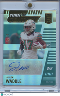 Jaylen Waddle 2021 Elite Auto Autograph RC Rookie Miami Dolphins 92/99