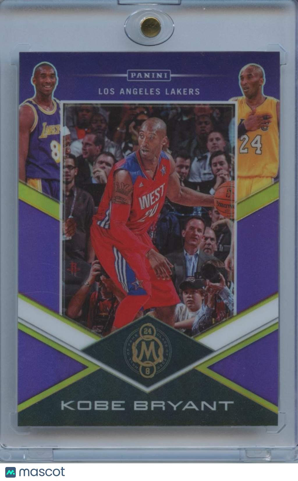 Kobe Bryant 2019-20 Panini Career Highlights SSP Los Angeles Lakers 2/20 #44