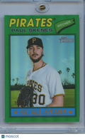 Paul Skenes 2026 Topps Heritage Green Refractor Pittsburgh Pirates 70/99