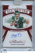 Aaron Rodgers 2024 Flawless On Card Auto Autograph New York Jets 1/15