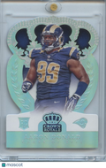Aaron Donald 2014 Crown Royale Holo Silver Rookie RC Los Angeles Rams 187/199
