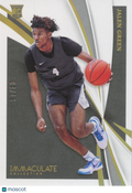 Jalen Green 2021 Immaculate GOLD Rookie Card RC Houston Rockets 4/10 #4