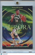Giannis Antetokounmpo 2022-23 Court Kings Aurora SSP CASE HIT Milwaukee Bucks