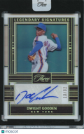 Dwight Gooden 2024 Panini Three & Two Auto Autograph New York Mets 13/32