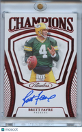 Brett Favre 2025 Flawless Champions Auto Autograph Green Bay Packers 11/15