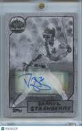 Darryl Strawberry 2025 Topps Shoebox Treasures Auto Autograph New York Mets /75