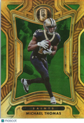 Michael Thomas 2022 Gold Standard FOTL Green New Orleans Saints 5/11