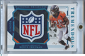 Royce Freeman 2018 National Treasures NFL Shield Patch RC Broncos Oregon  1/1