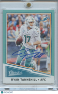 Ryan Tannehill 2017 Classics Teal Auto Autograph SSP Miami Dolphins 3/5