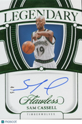 Sam Cassell 2023-24 Flawless Auto Autograph SSP Minnesota Timberwolves 4/5