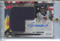 CJ Stroud 2024 Topps Composite Auto Autograph Patch RC Rookie Texans 29/99