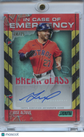 Jose Altuve 2025 Stadium Club Auto Autograph Houston Astros 74/75