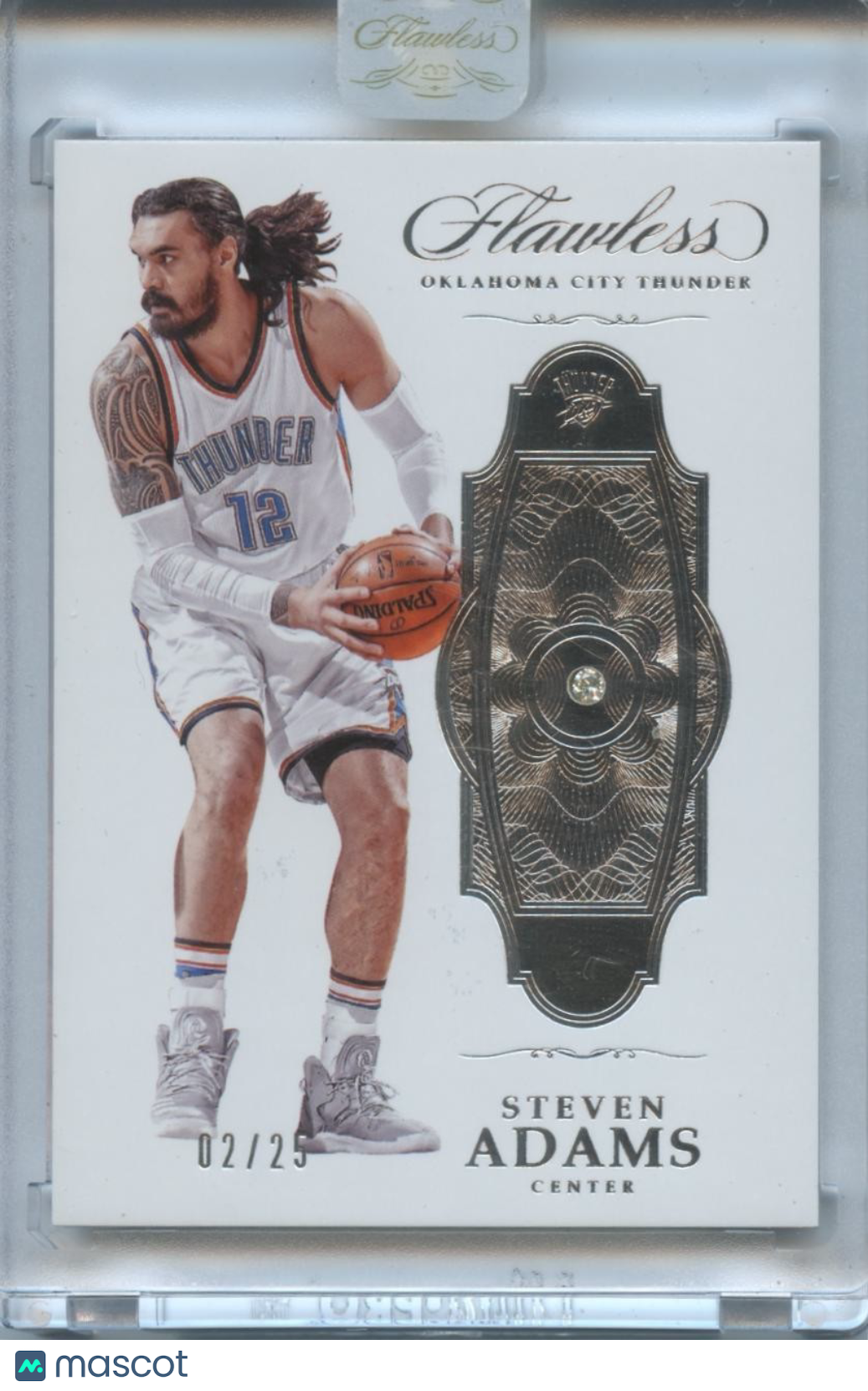 Steven Adams 2016-17 Flawless Diamond Gem Oklahoma City Thunder 2/25