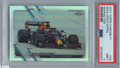 Max Verstappen 2021 Topps Chrome Refractor Formula One F1 Red Bull #98 PSA 9