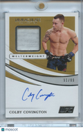 Colby Covington 2021 Immaculate Auto Autograph Fighter Worn Patch UFC MMA 91/99