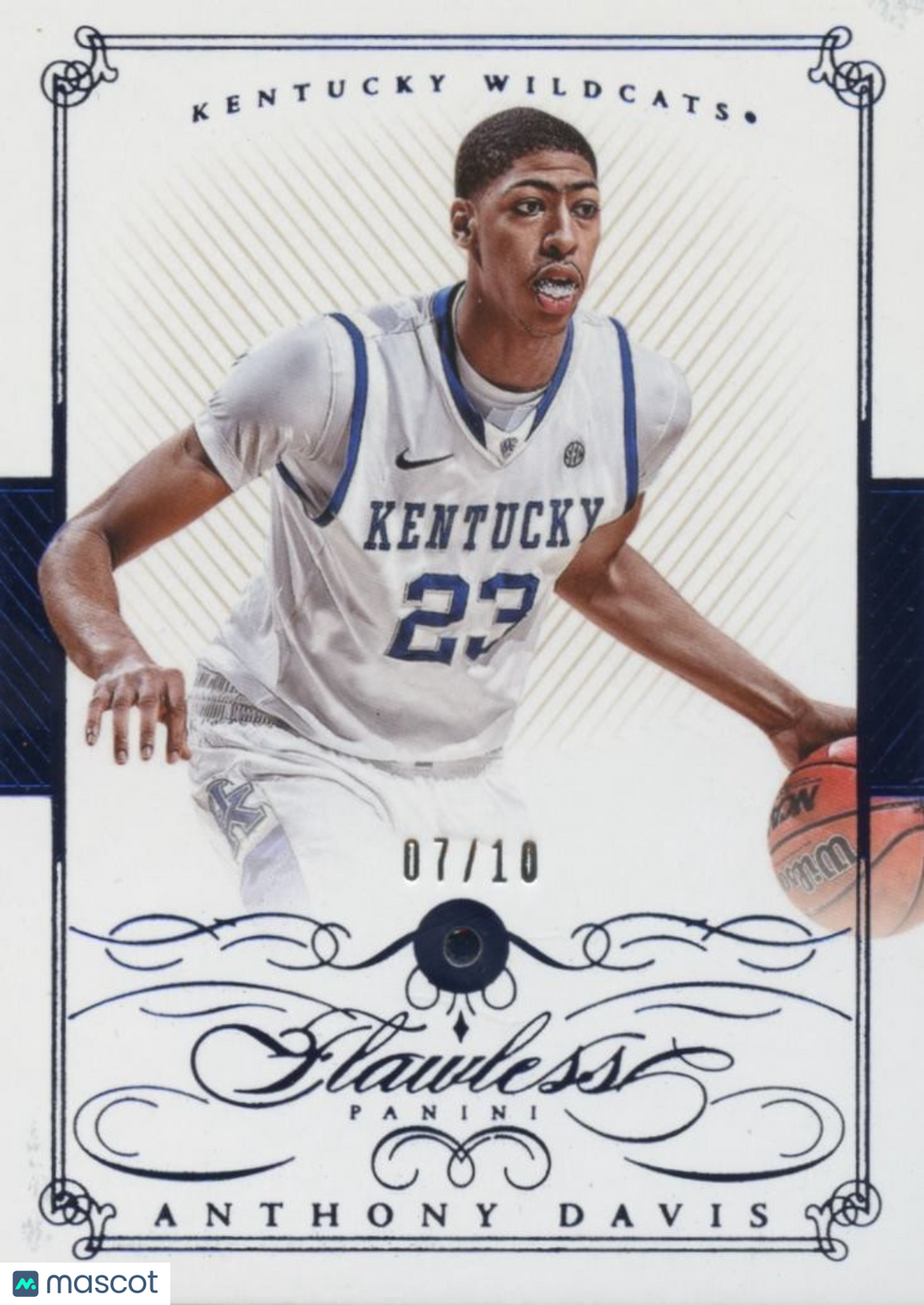 Anthony Davis 2015 Flawless Sapphire Gem Kentucky Wildcats 7/10 #10