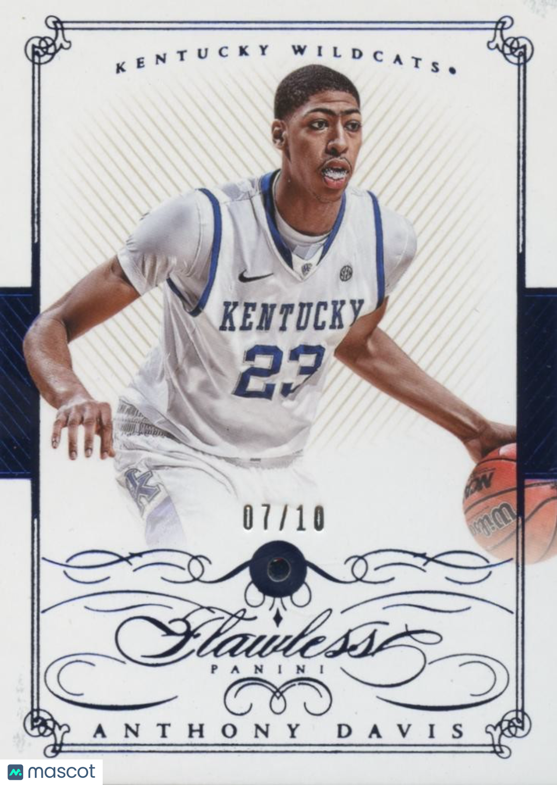 Anthony Davis 2015 Flawless Sapphire Gem Kentucky Wildcats 7/10 #10