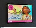 Akina Noni Rose as Tiana 2025 Topps Disney 70 BLACK SSP Auto Autograph 9/10