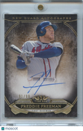 Freddie Freeman 2015 Tier One on Card Auto Autograph Atlanta Braves 91/99