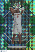 Jalen Duren 2022-23 Mosaic Fusion Green Prizm Rookie RC Detroit Pistons 14/21