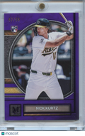 Nick Kurtz 2025 Museum Collection Purple Rookie RC Athletics 87/99