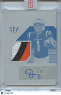 Ja'Marr Chase 2021 XR Auto Autograph Patch Printing RC Cincinnati Bengals 1/1