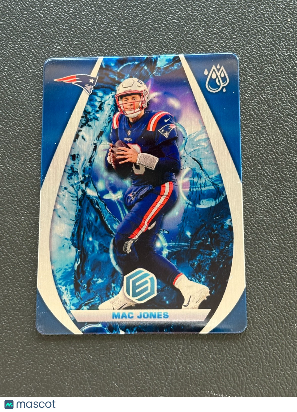 Mac Jones 2022 Elements Water SSP CASE HIT Alabama New England Patriots