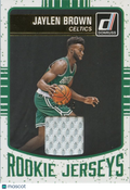 Jaylen Brown 2016-17 Donruss Jersey Patch Rookie RC GOLD Boston Celtics 12/25