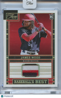 James Wood 2024 Panini Three and Two 3 Color Jersey Patch RC Nationals 10/10