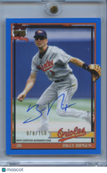 Billy Ripken 2026 Topps On Card Auto Autograph Baltimore Orioles 78/150