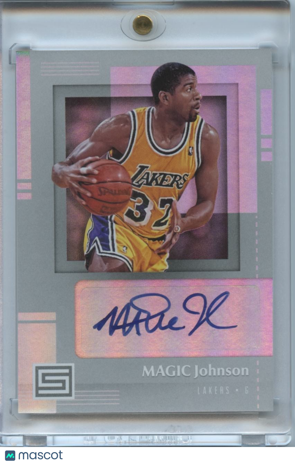 Magic Johnson 2017-18 Status Auto Autograph Los Angeles Lakers