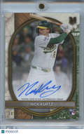 Nick Kurtz 2025 Museum Collection On Card Auto Autograph RC Athletics 102/149