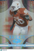 Robert Killebrew 2008 Donruss Threads Platinum Rookie RC Texas Longhorns 11/25